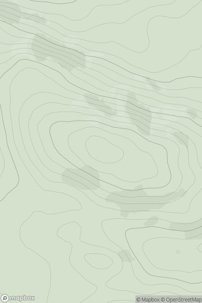 Thumbnail image for Carn Garbh [Kyle of Lochalsh to Garve] showing contour plot for surrounding peak